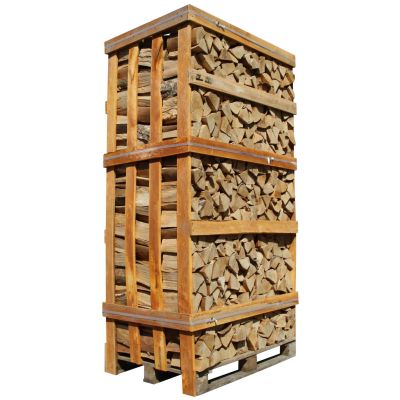 Large birch wood cabinet
